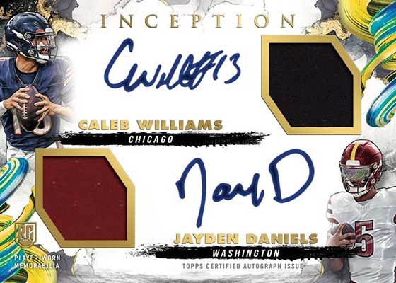 2024 Topps Inception Football - Hobby Box