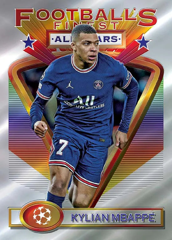 2021-22 TOPPS Finest Flashbacks UEFA Champions League - Hobby Box